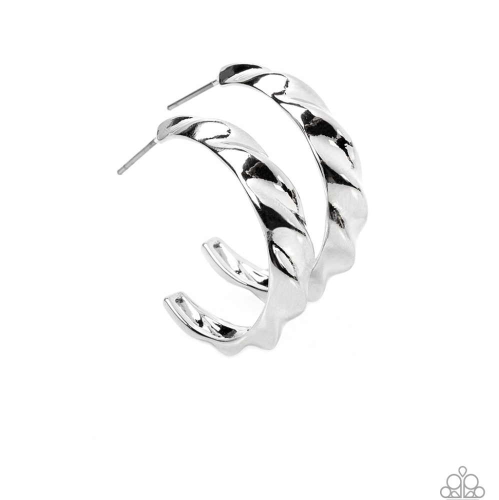 HOOP it Up Silver hoop earrings 👀